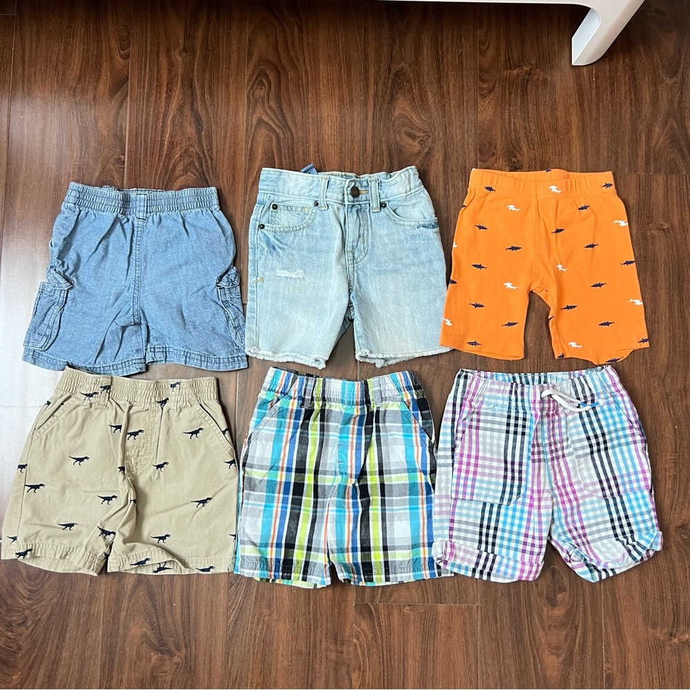 Little Boy’s Short Pants 6-piece Bundle